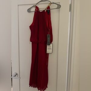 MSK Vibrant Red Jumpsuit